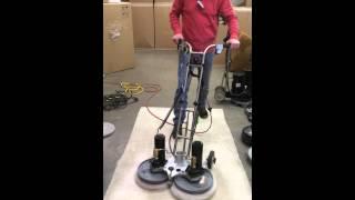 Rotovac Wide Track Bonnet Cleaning Encapsulation Demo