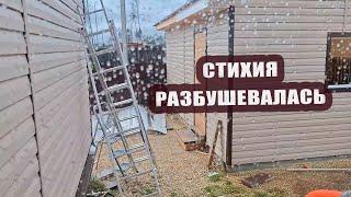 Стремянка упала, стройка накрылась, а чуть не считается  Жарю воздушные оладушки