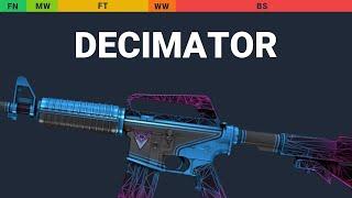 M4A1-S Decimator - Skin Float And Wear Preview