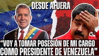 Edmundo González: El 10 de Enero voy a tomar posesión de mi cargo como presidente de Venezuela