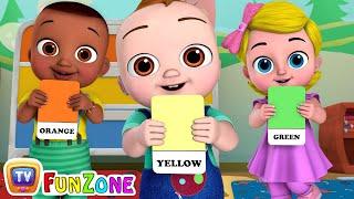 The Color Hop Song - ChuChu TV Funzone Nursery Rhymes & Toddler Videos