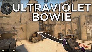 Field Tested Ultraviolet Bowie Knife CS:GO 1080p 60fps