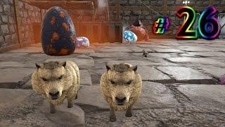 ARK Survival Evolved - (26) Выращиваем Волчат, Рексят, Кецаля, Троодонов и Аргента