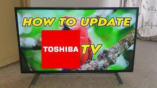 Toshiba TV: How to Update