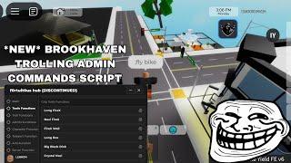 *NEW* Brookhaven Trolling Admin Commands Script Hack | Funny Fluxus,Hydrogen,Delta, Arceus X Mobile