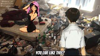 Damn you live like this? (Evangelion meme)