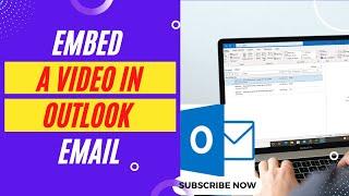 How to Embed a Video in Outlook Email | How to Embed Video Link in Outlook Email