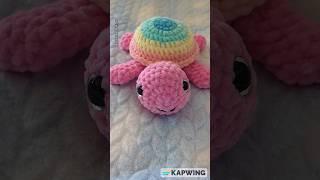 Crochet Turtle Parade #crochet #amigurumi #turtle Pattern : @allfromjade