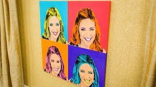 How To - Ken Wingard's Andy Warhol-Inspired Art - Hallmark Channel