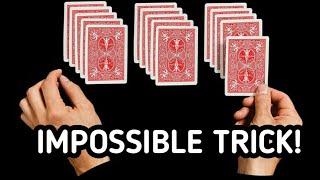 The Most Impossible Card Trick You Will Ever See...