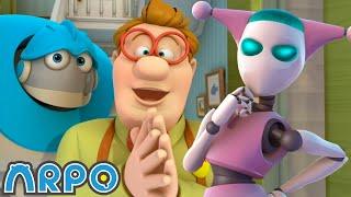 No No Nannybot! | ARPO The Robot Classics | Funny Cartoons for Kids