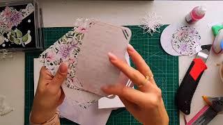 МК(страница 2) Свадебного альбома/Tutorial (page2) Wedding album