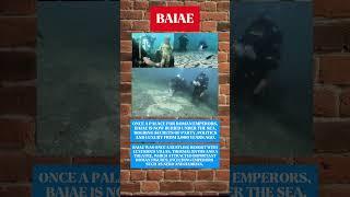 Baiae,which was once a luxurious resting place for Roman emperors.#baiae #romawi #uniquefacts #world