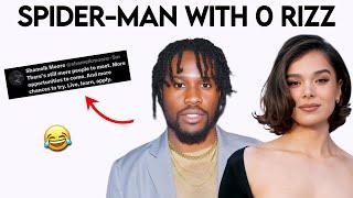 Shameik Moore The First Spider-Man To Fumble His Co-Star 