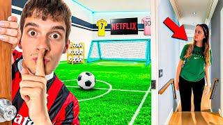 Sevgilimin Odasını FUTBOL SAHASINA ÇEVİRDİM!