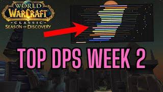 Top DPS Week 2 Temple of Ahn'Qiraj (AQ40) - Season of Discovery Phase 6