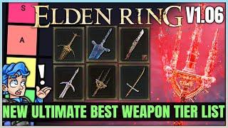 The MOST POWERFUL Weapons Tier List - Best Str Dex Int Faith & Arcane Weapons in Elden Ring!