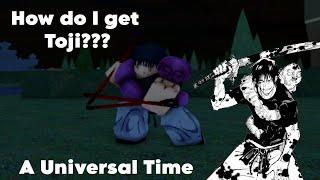 Tutorial on how to get Sorcerer Killer [Toji] in AUT | A Universal Time | Roblox..