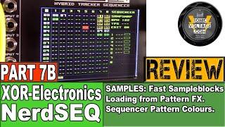 XOR Electronics #NerdSeq #Eurorack #Synth #Sequencer Sample Player Feature #Review Part-7B Demo #Jam