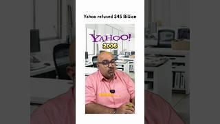 case study of Yahoo in 30 sec #facts #shorts