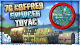 LOCALISATION TOUS LES COFFRES DES SOURCES TOYAC | Natlan MAJ 5.0 | Genshin Impact