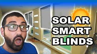 Smart Solar Blinds Installation! | Electric Motorized Blinds from BlindsGalore