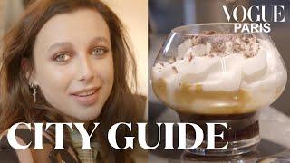 Emma Chamberlain tests the 3 best coffee shops in Paris | City Guide | Vogue Paris