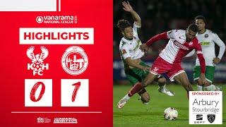  HIGHLIGHTS | 26 Nov 22 | Harriers 0-1 Gloucester City