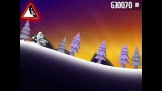 Ski Safari High Score 1.1 million+! HD w/ sound (Howling Hills)