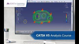 CATIA V5 Analysis Course Overview Video | EDST e-Learning | English