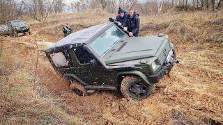 Так Gelendvagen еще никогда не УНИЖАЛИ особенно Нива и УАЗ #OFFROAD начинается