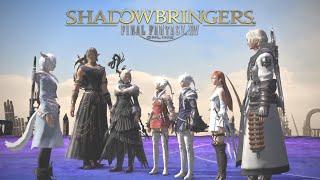 "Shadowbringers" + "Who Brings Shadow" + "Invincible" + "Tomorrow and Tomorrow" FFXIV LYRIC VIDEO