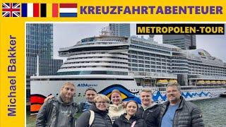 Cruise adventure metropolis tour from Hamburg on the AIDA-Prima - A travel documentation