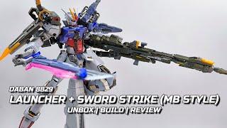 [REVIEW] - DABAN 8829 - SWORD + LAUNCHER STRIKE (MB STYLE MODEL KIT)