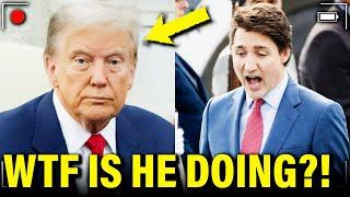 LEAK: Trump Threatens ALL OF CANADA in Private Meet