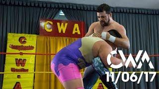 Chris Abbott VS The Turkish Delight | Pro Wrestling Championship Match | CWA 11/06/17