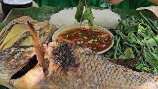 MUKBANG LAGANG TALBOS PARA SAYO'TE | PAGKAING BUKID | OUTDOOR COOKING |Team AgustinTV