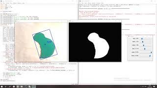 Python OpenCV determining angle of a shape