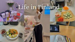 Days in my life in Finland | Living alone diaries | Grocery shopping,cooking | Life of an introvert