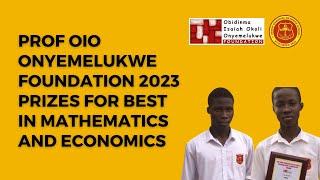 DMGS Prize Giving Day 2023 | Prof OIO Onyemelukwe Foundation Prizes