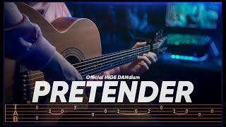 PRETENDER Official HIGE DANdism | Acoustic Nylon Fingerstyle Guitar Cover [TAB/TUTORIAL]