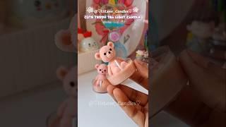 Teddy Tea light Candle#candle#candlemaking#smallbusiness#candlelover#viralvideo#trending#ytshorts