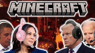 US Presidents Play Minecraft 4 (Featuring Kamala Harris)