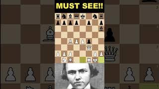 MORPHY'S AMAZING ROOK ODDS MATE IN 12!!#chess #chessable #chesstournament #checkmate #chessproblems