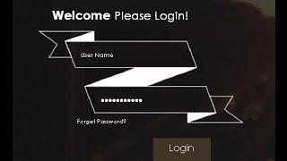 How to create a Unique design login form in C#/ VB.NET