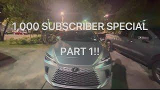  1,000 Subscriber Special Part 1: NIGHTTIME Car Reviews at the Lexus/Subaru of Pembroke Pines!! 