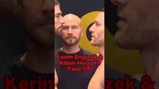 Kerim Engizek & Adam Horvath Face Off #mma #oktagon #kerim #engizek #kerimengizek