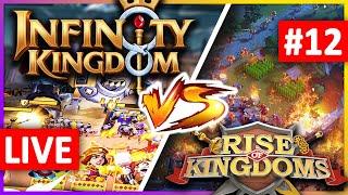 Infinity Kingdom VS Rise of Kingdoms: Illusion Battlefield (Ark like)  LIVE!