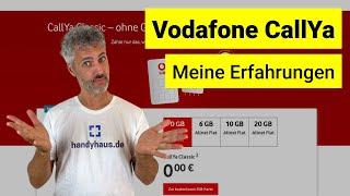 Vodafone CallYa » Tarife, Erfahrungen & mein Fazit