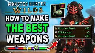 Monster Hunter Wilds - How To Make The Best Weapons - Artian Weapons Guide (Best Upgrades)